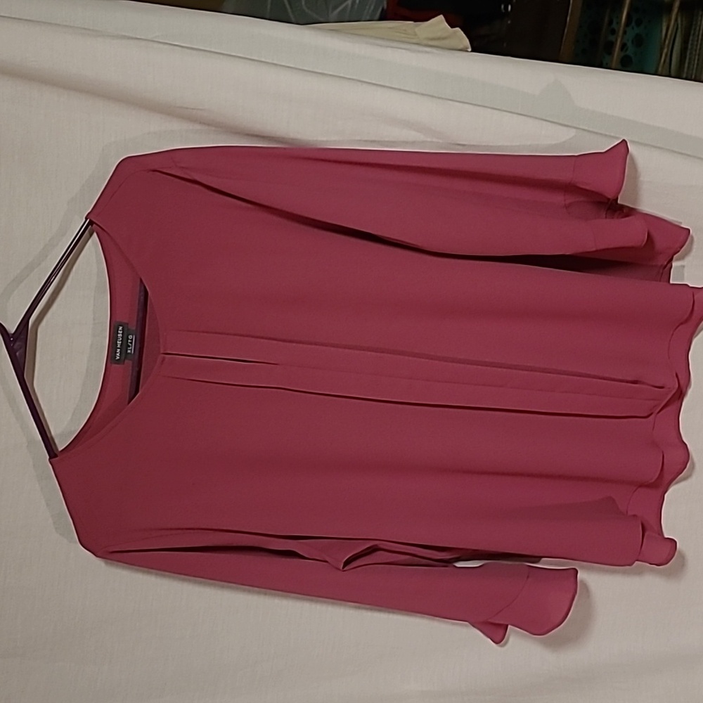 Van Heusen pink blouse XL